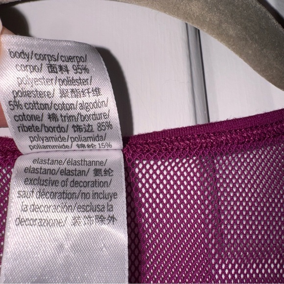 Victoria's Secret Sport Vibrant Purple Mesh racerback active Tank Top S - Picture 10 of 10